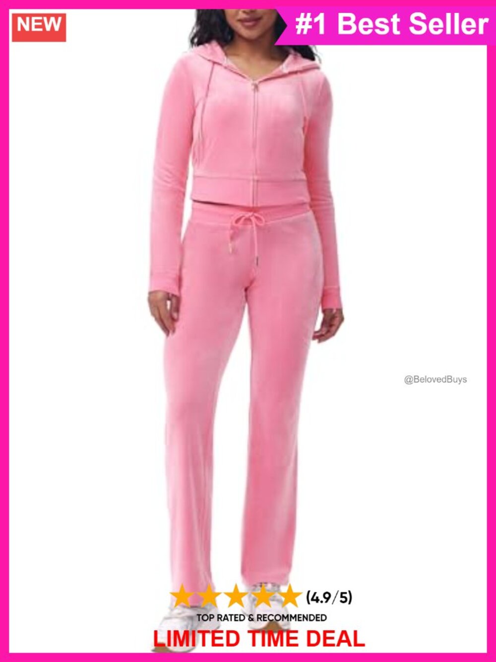 Juicy Couture Bling Track Jacket Boat Neck Long Sleeve